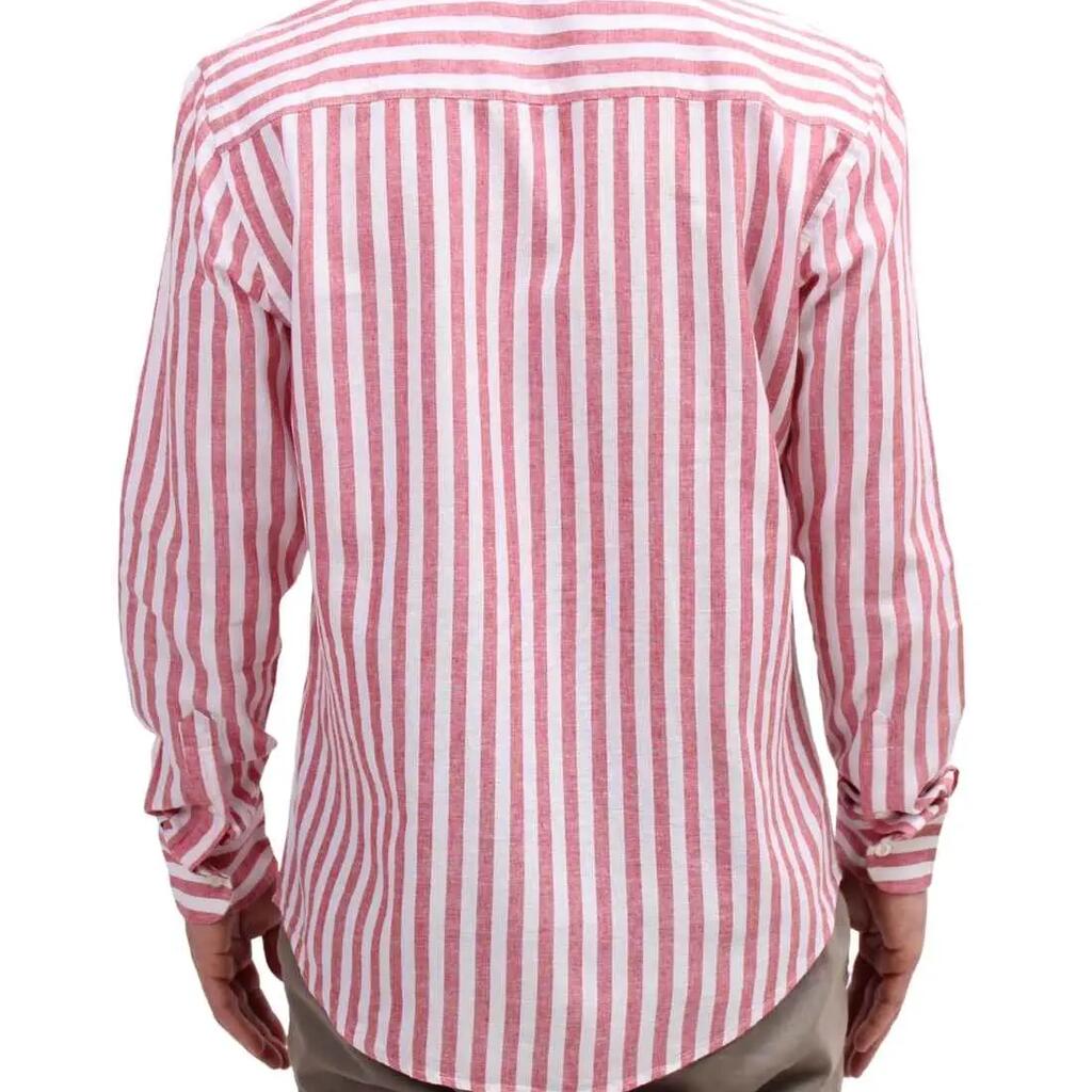 NORTH SAILS - Camicia uomo in misto lino con logo  - Taglia 3XL