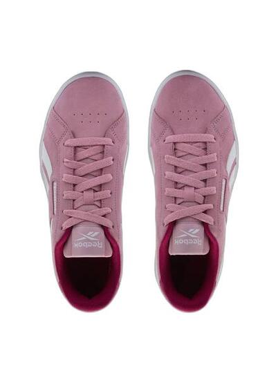 Zapatillas - tenis - mujer - ante retro - Court Retro - rosa