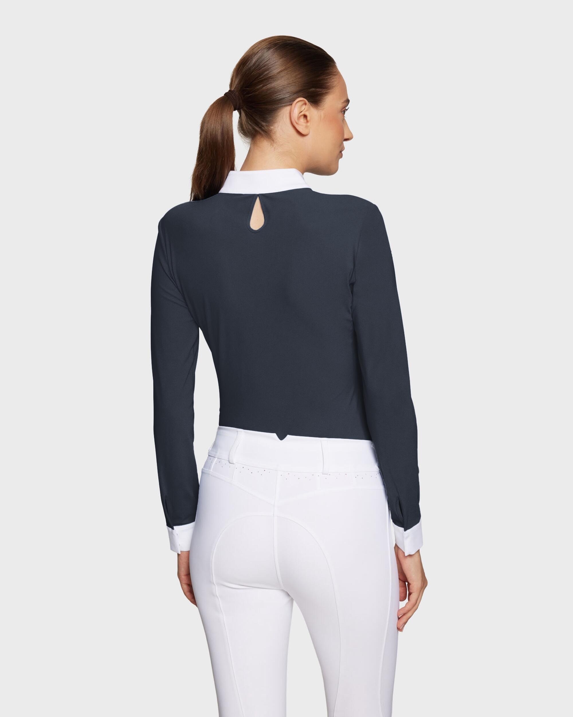 Turniershirt Damen PL Aloise dunkelblau 3/3