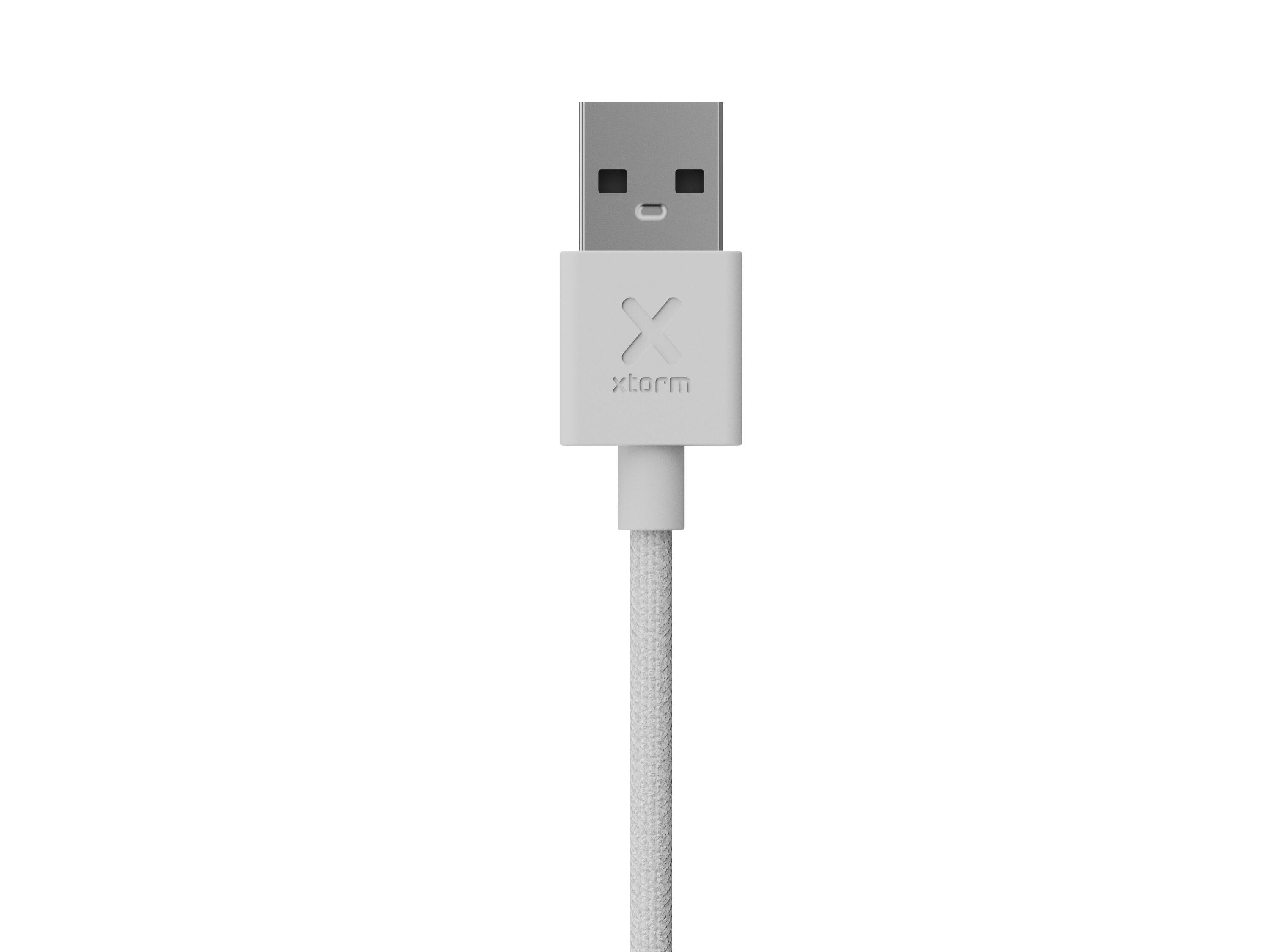 Xtorm Go2 USB naar Lightning Kabel - 1 Meter - Snellader - Wit 3/6