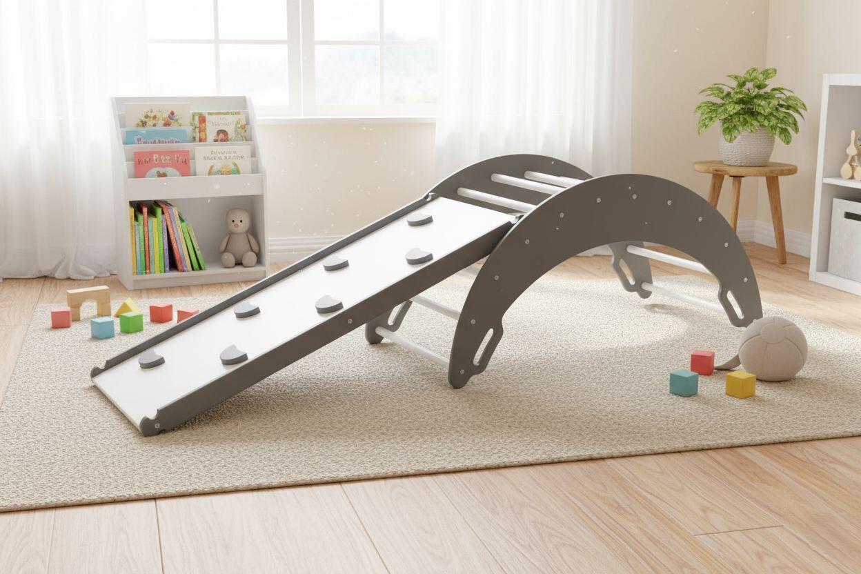 Moon Plus Indoor Kletterset Weiß/Grau 2/7
