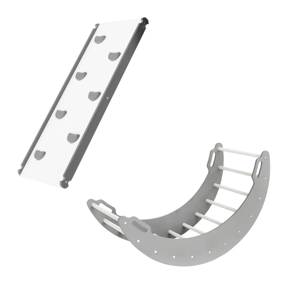 Moon Plus Indoor Kletterset Weiß/Grau 5/7