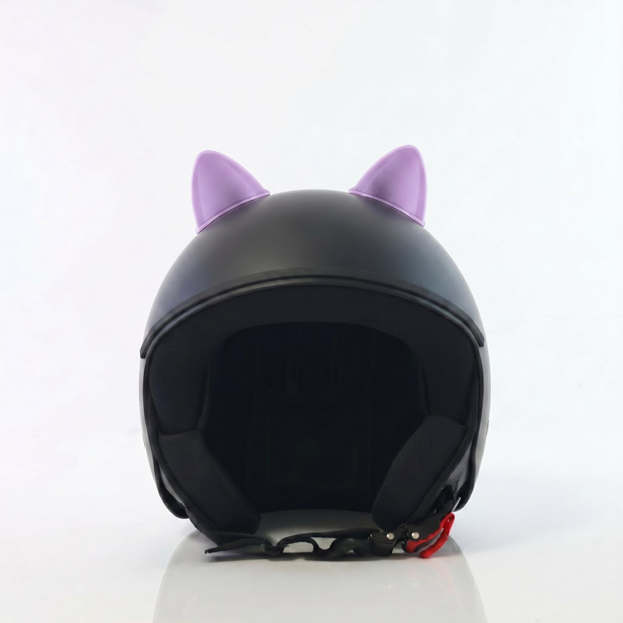 Accesorio Casco Coolcasc Orejas Gato Moradas Talla Única 2/2