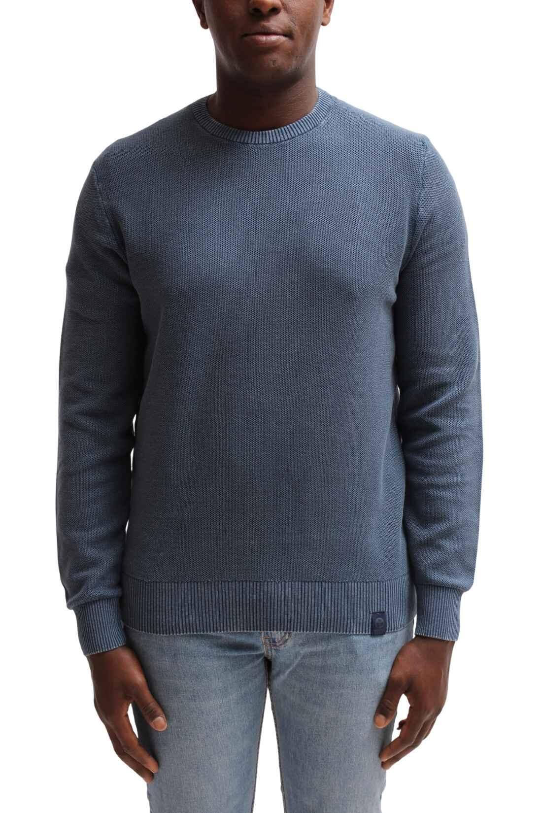 Pullover uomo in puro cotone 3/4