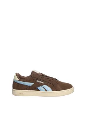 Sneakers - sport - dames - court retro - retro, colorblock - bruin