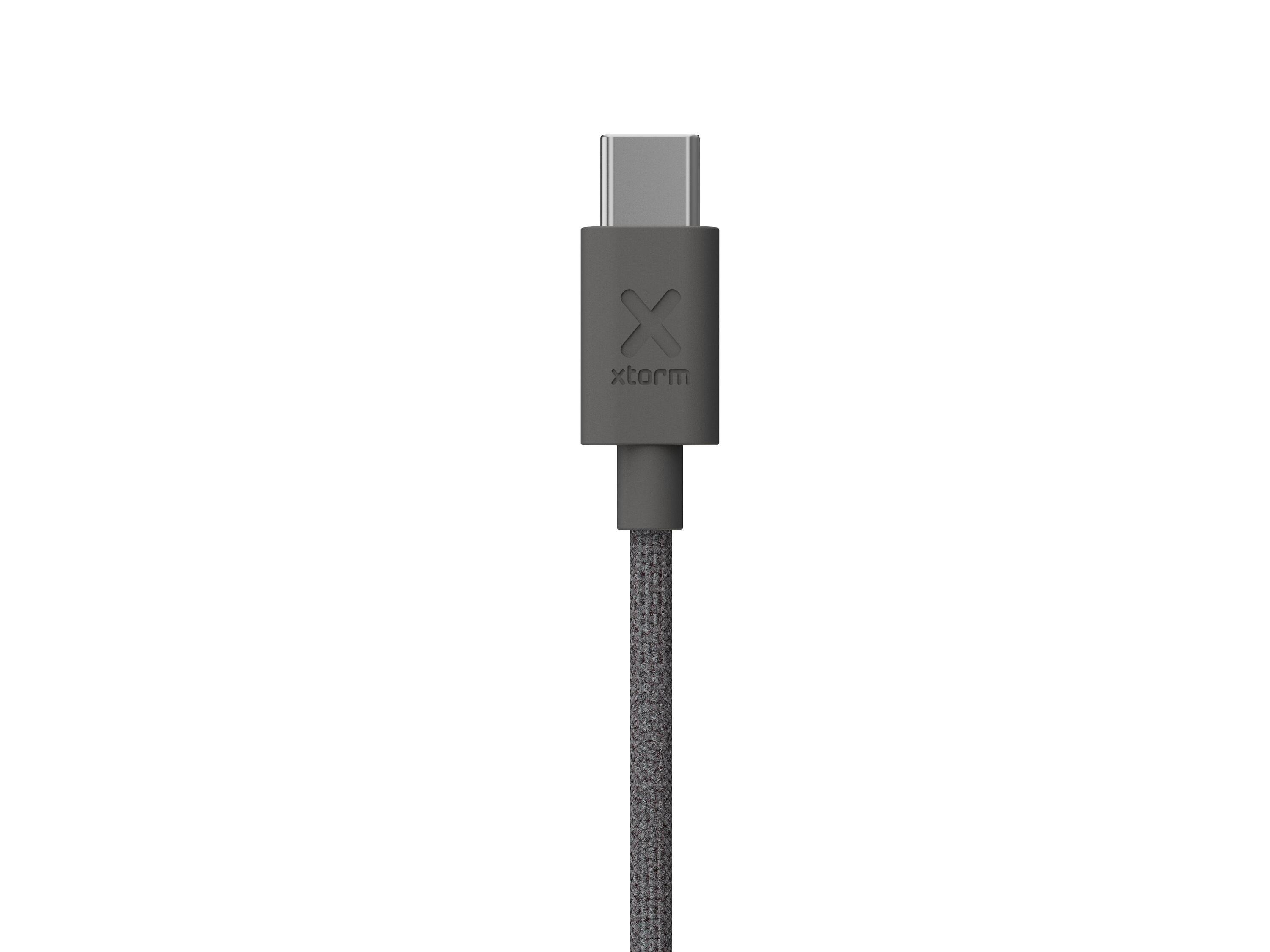 Xtorm Go2 USB-C PD 100W Kabel - 1 meter - Grijs 3/5