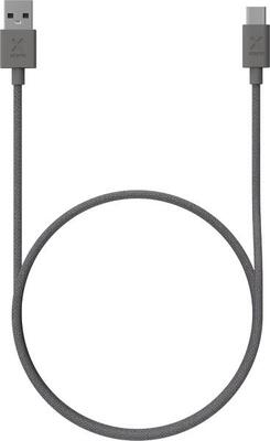 Xtorm go2 usb-a naar usb-c kabel - 1 meter - extra stevige usb-a kabels - wit