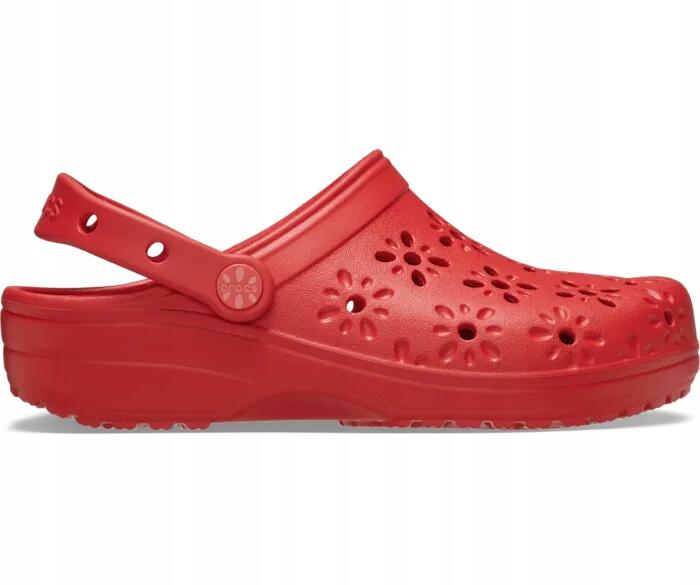 Chodaki Dla Dorosłych Crocs Classic Floral Cut Out Clog 3/6