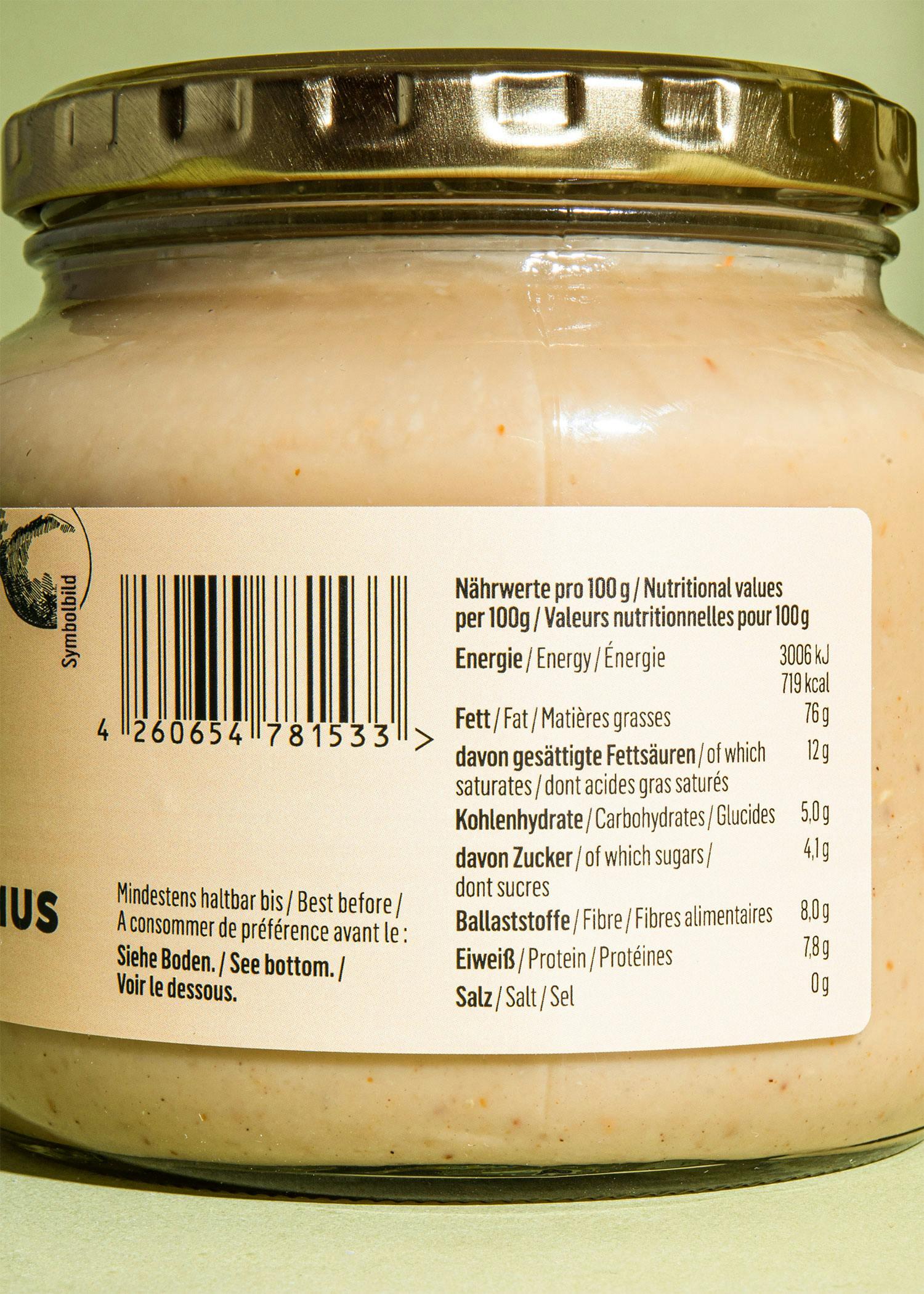 Purée de macadamia 500 g 5/7