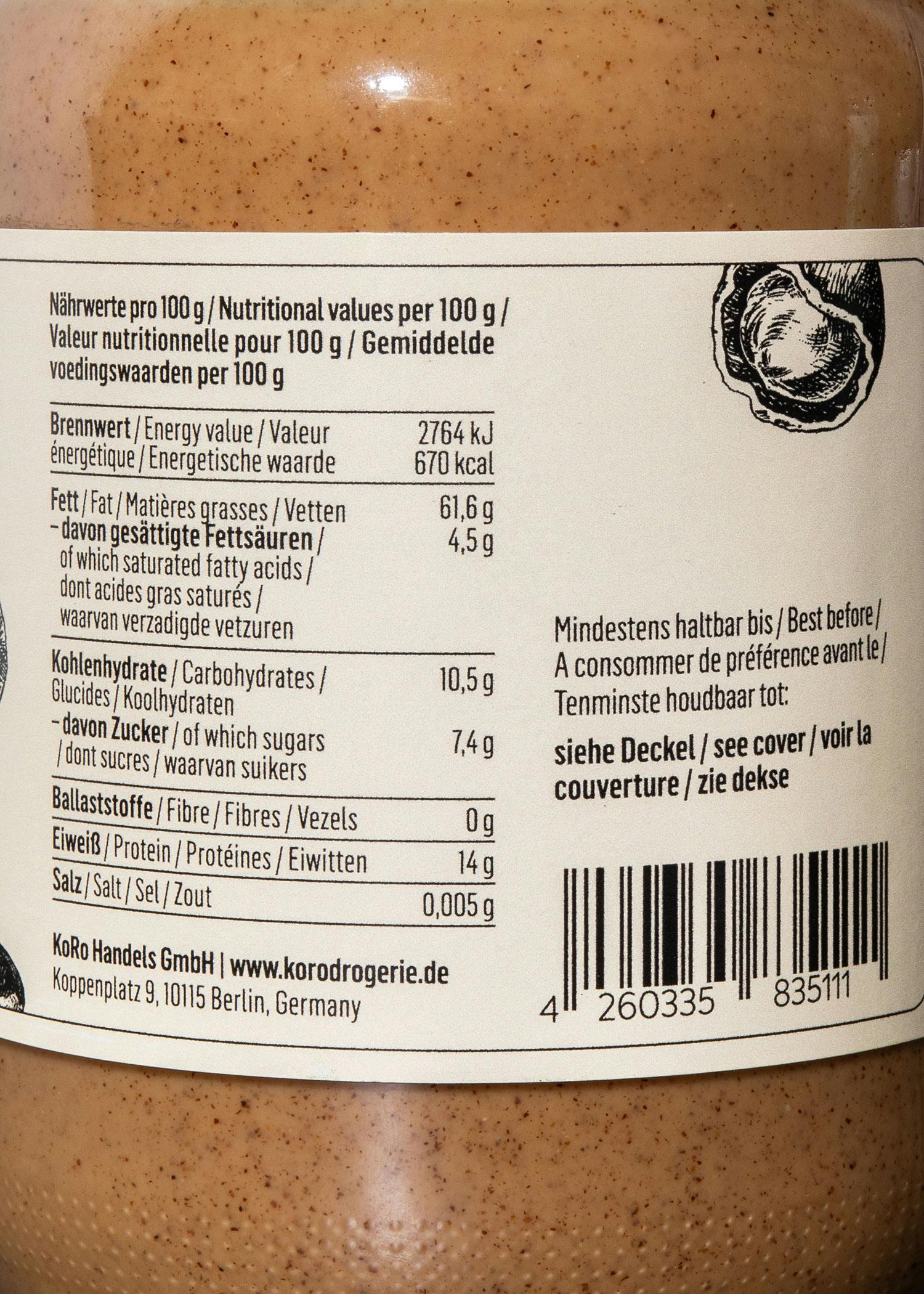 Purée de noisettes 6 x 500 g 4/7