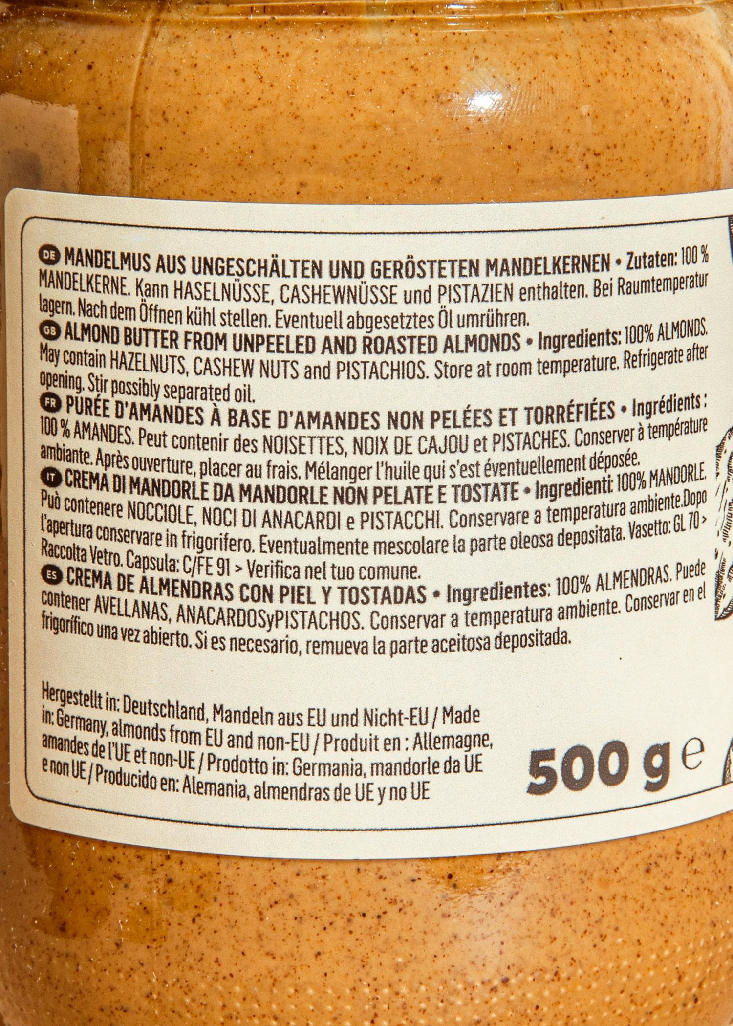 Purée d'amandes complètes 6 x 500 g 4/7