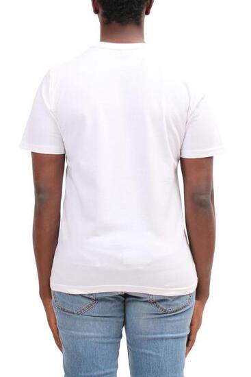 T-shirt - sportswear - Homme - 100% coton - Coupe regular - Imprimé logo - Blanc