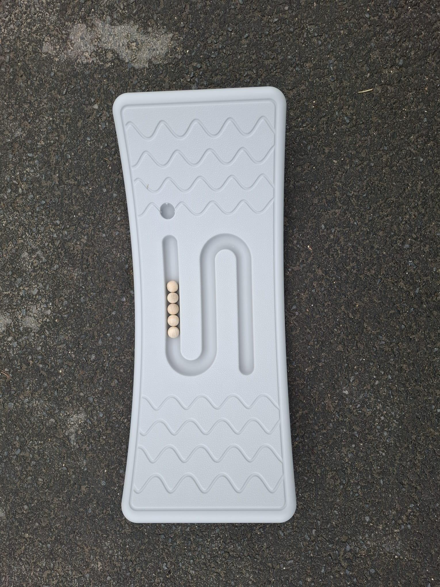 Labyrinth S Balance Board mit Ball - grau 2/3