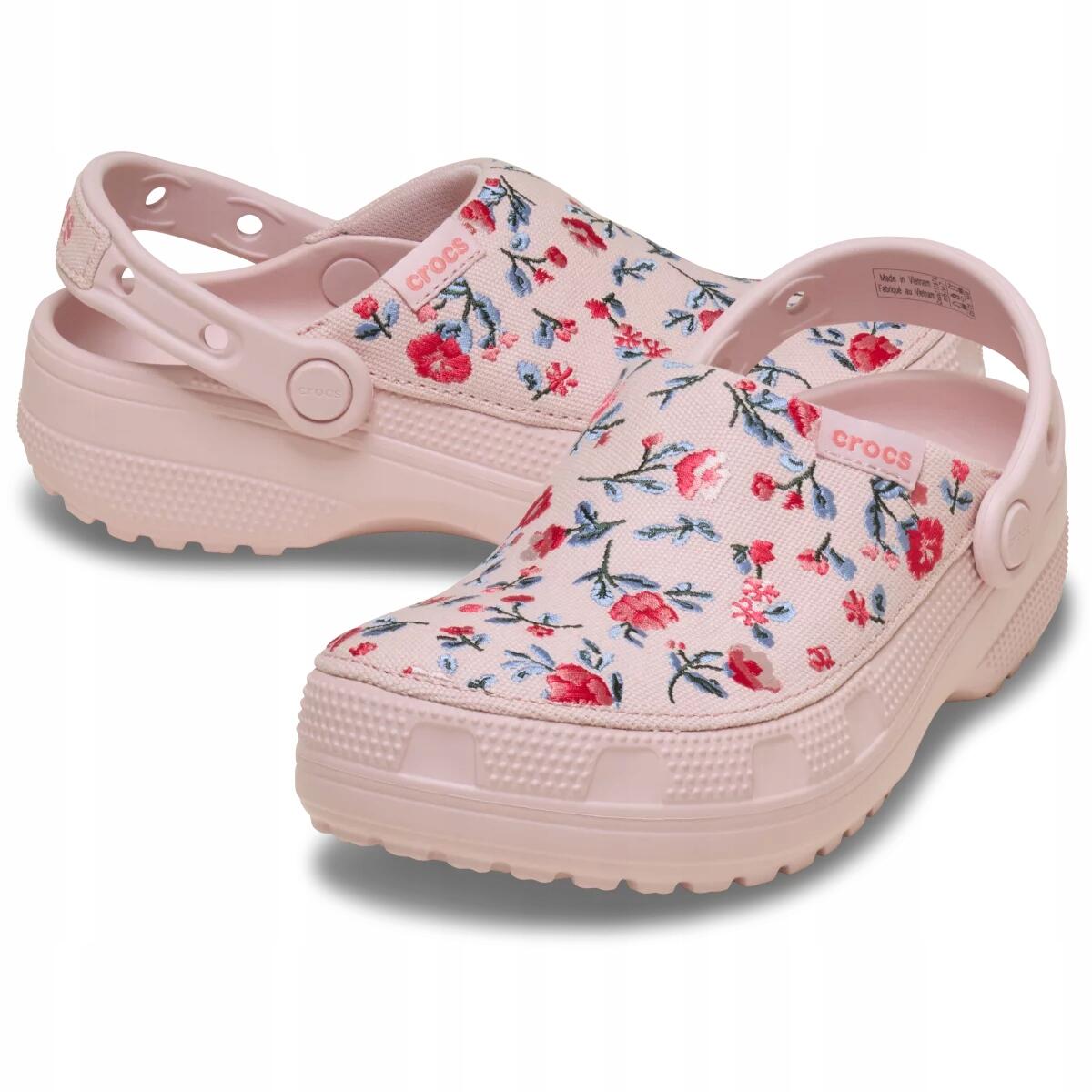 Chodaki Dla Dorosłych Crocs Classic Crafted Floral Clog 2/6