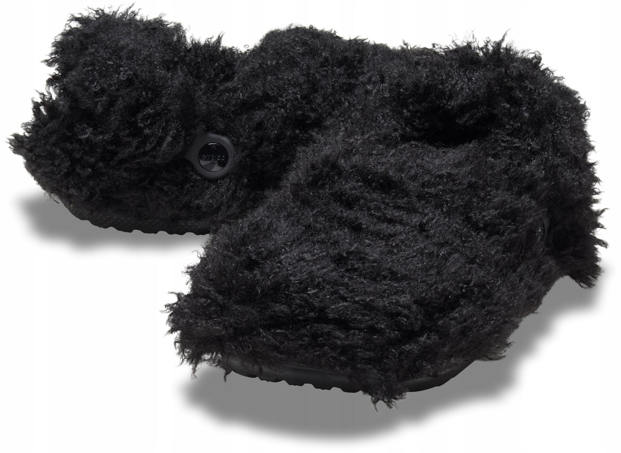 Chodaki Dla Dorosłych Crocs Classic Shaggy Fur Lined Clog 2/6