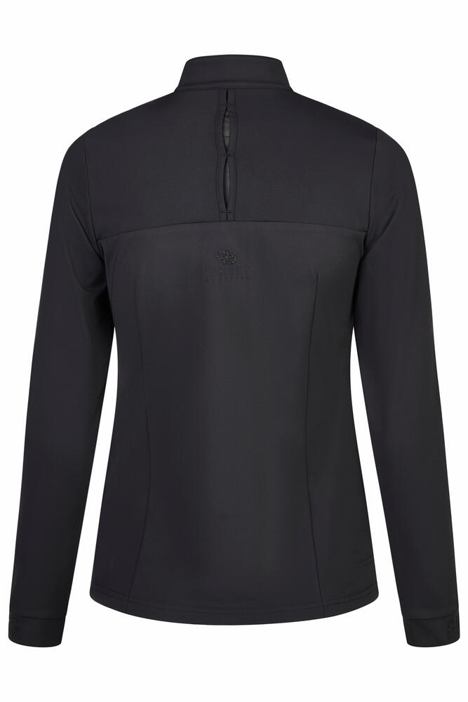 Funktionsshirt Damen Zip Selection schwarz 3/5