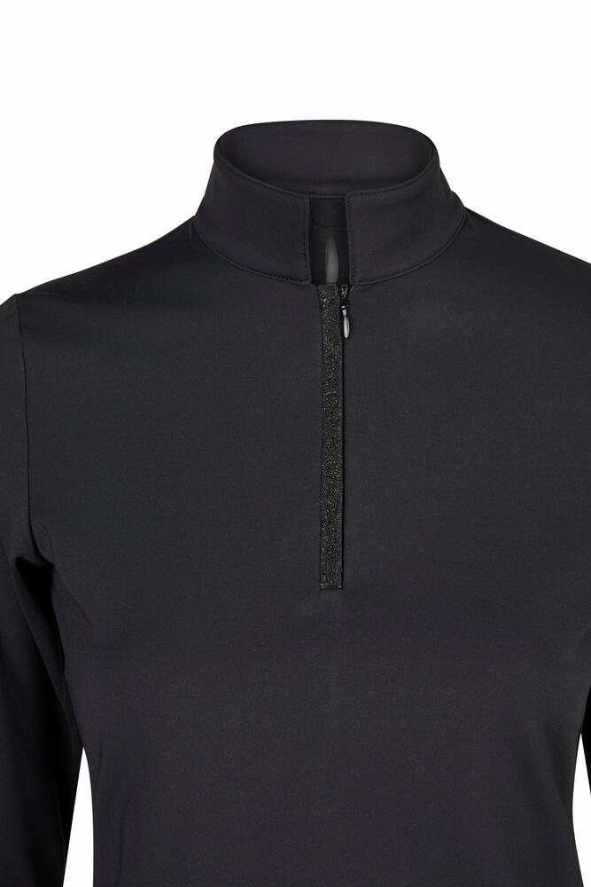 Funktionsshirt Damen Zip Selection schwarz 2/5