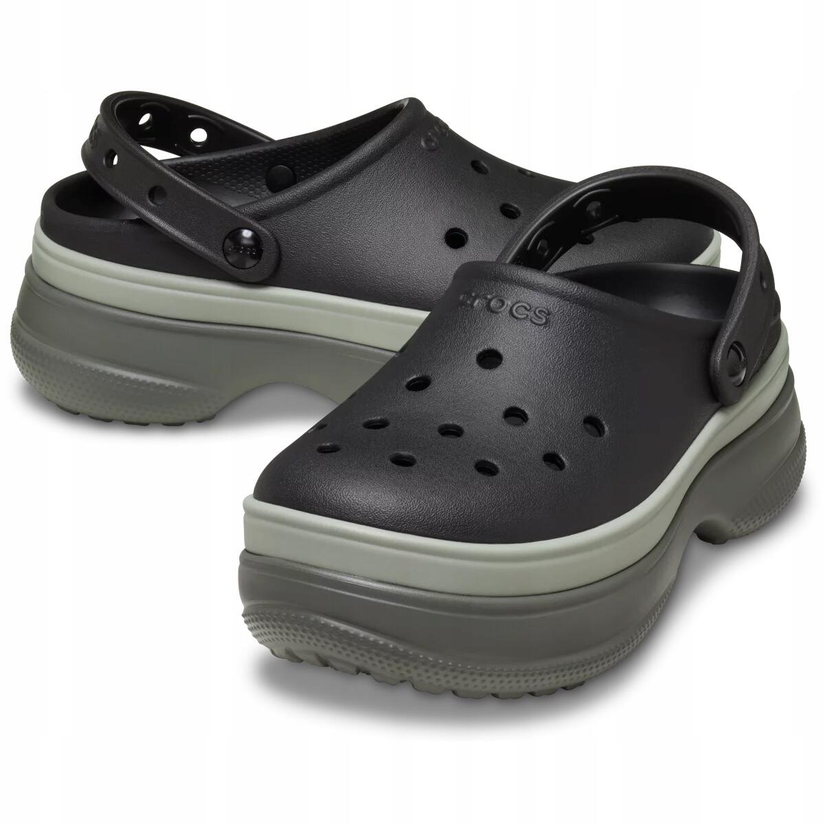 Chodaki Dla Dorosłych Crocs Classic Stacked Clog 2/6