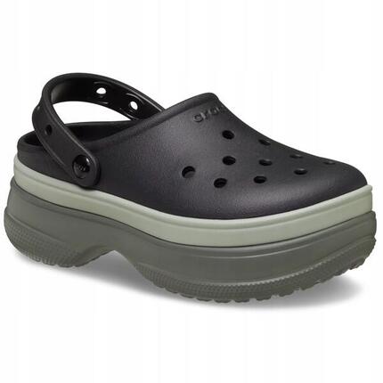 Klapki damskie sportowe platformy Crocs CLASSIC STACKED CLOG