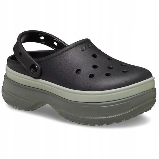 Klapki damskie sportowe platformy Crocs CLASSIC STACKED CLOG