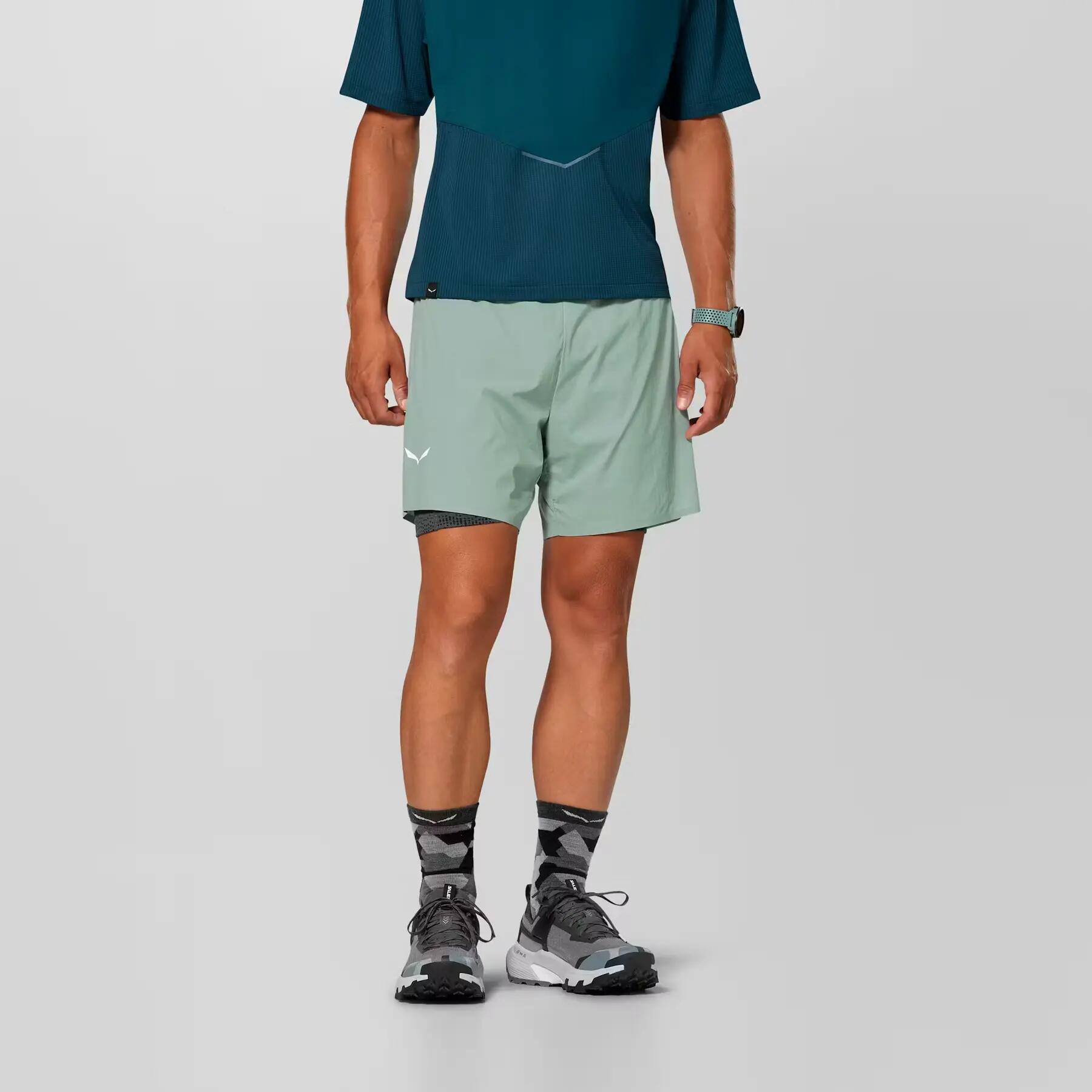 Shorty trekkingowy 2 w 1 Salewa Pedroc 2/5