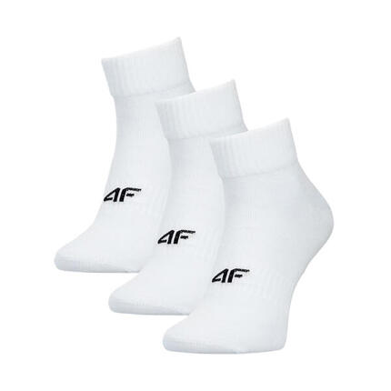 4F Socken 3er-Pack - knöchellang, 73% Baumwolle