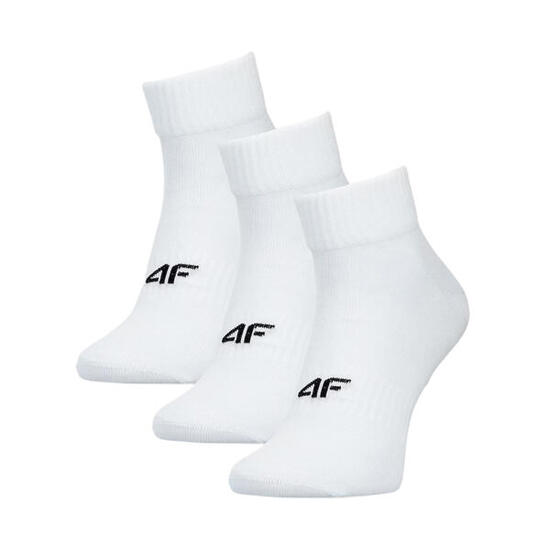 4F Socken 3er-Pack - knöchellang, 73% Baumwolle