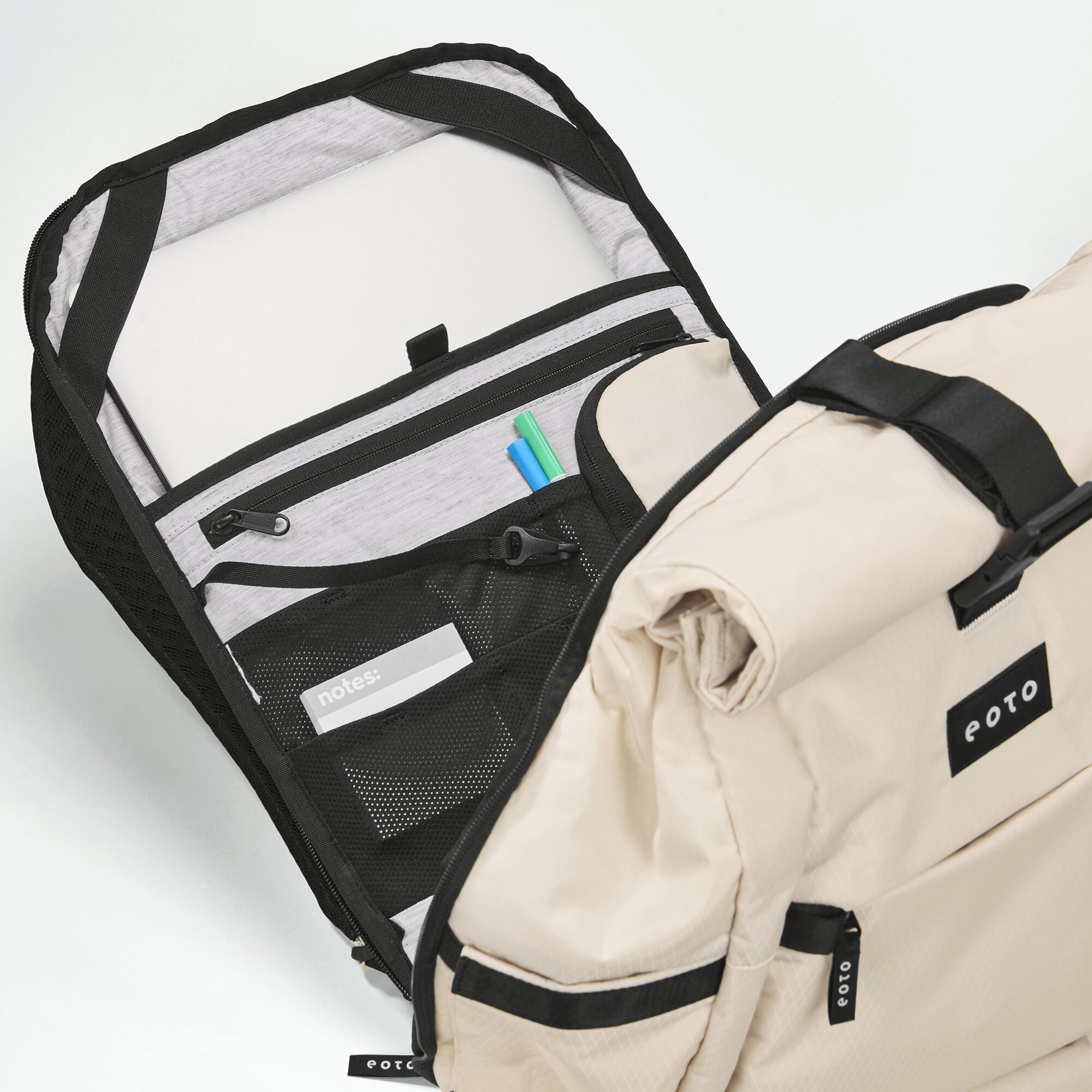EOTO Rucksack ROLLY32, Roll Top, ergonomisch, nachhaltig, 32 L 7/7