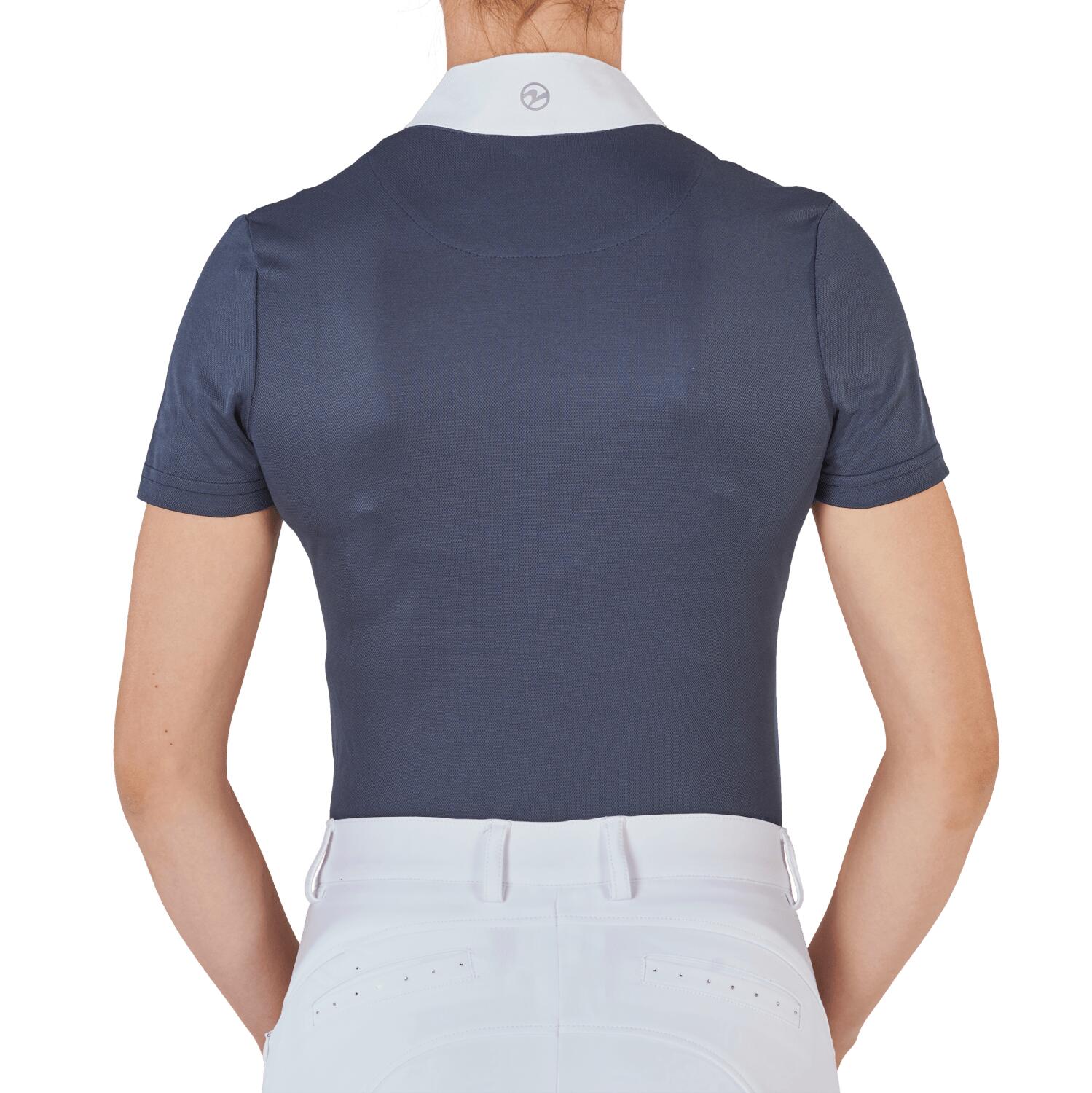 Turniershirt Damen Aarhus dunkelblau 3/6