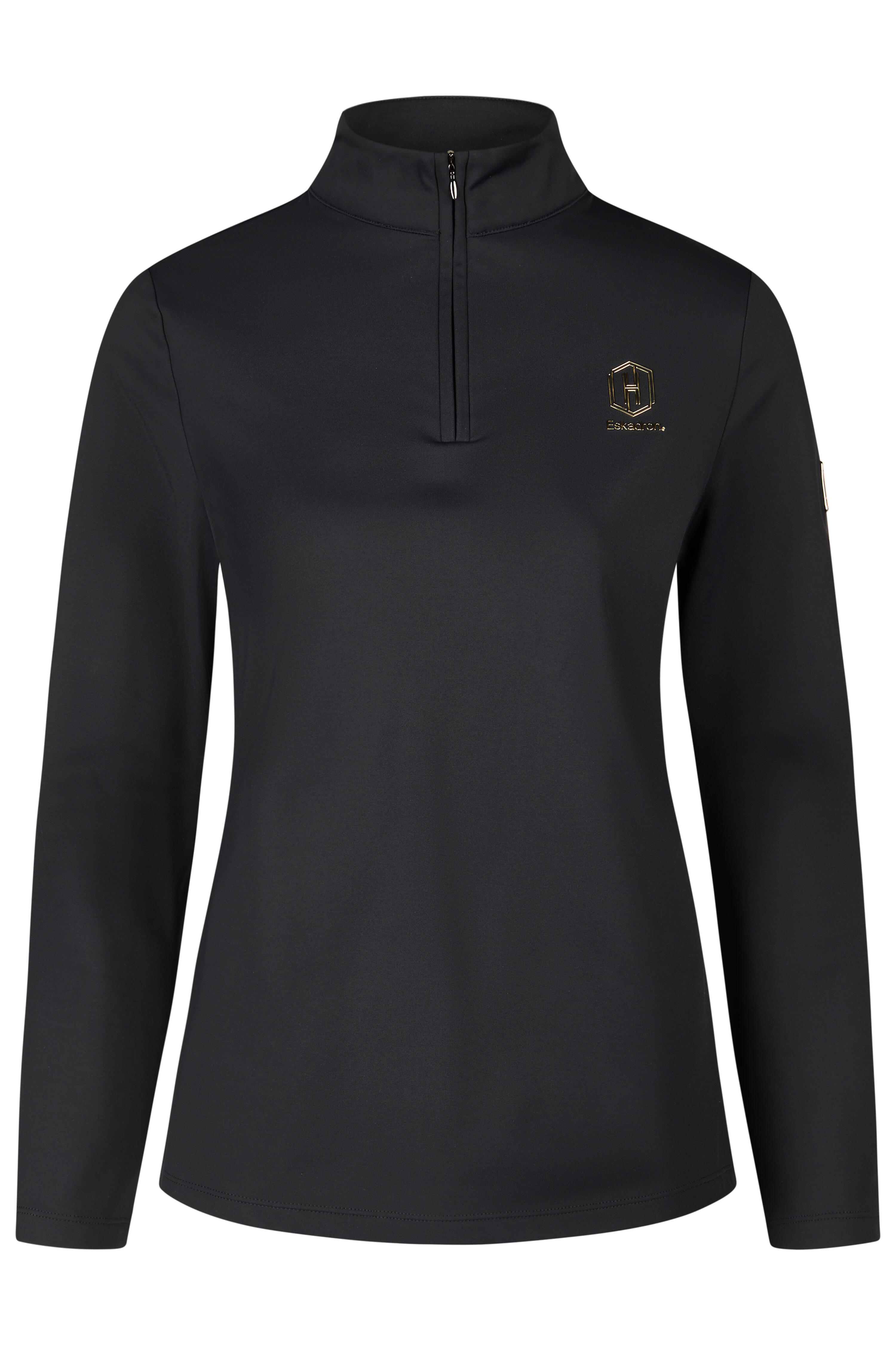 Half-Zip Shirt Damen Heritage dunkelblau 1/7