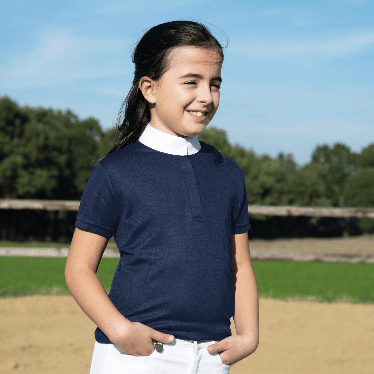 Turniershirt Damen Aarhus dunkelblau 2/6