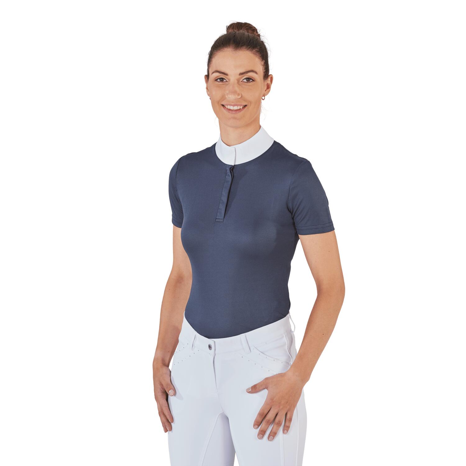 Turniershirt Damen Aarhus dunkelblau 5/6