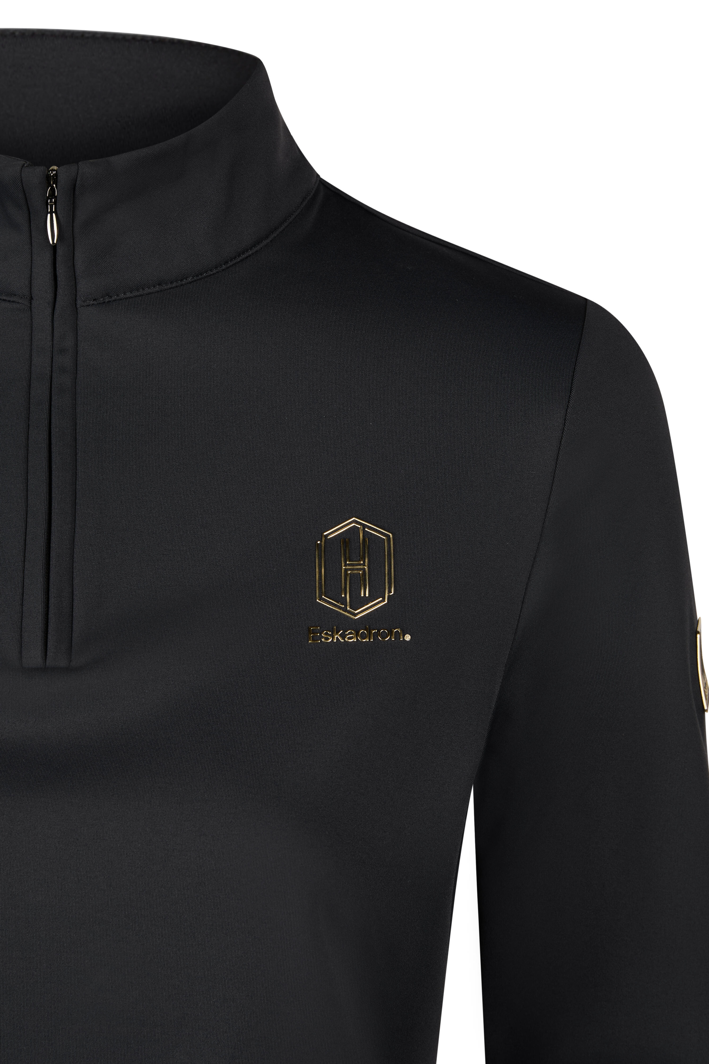 Half-Zip Shirt Damen Heritage dunkelblau 6/7