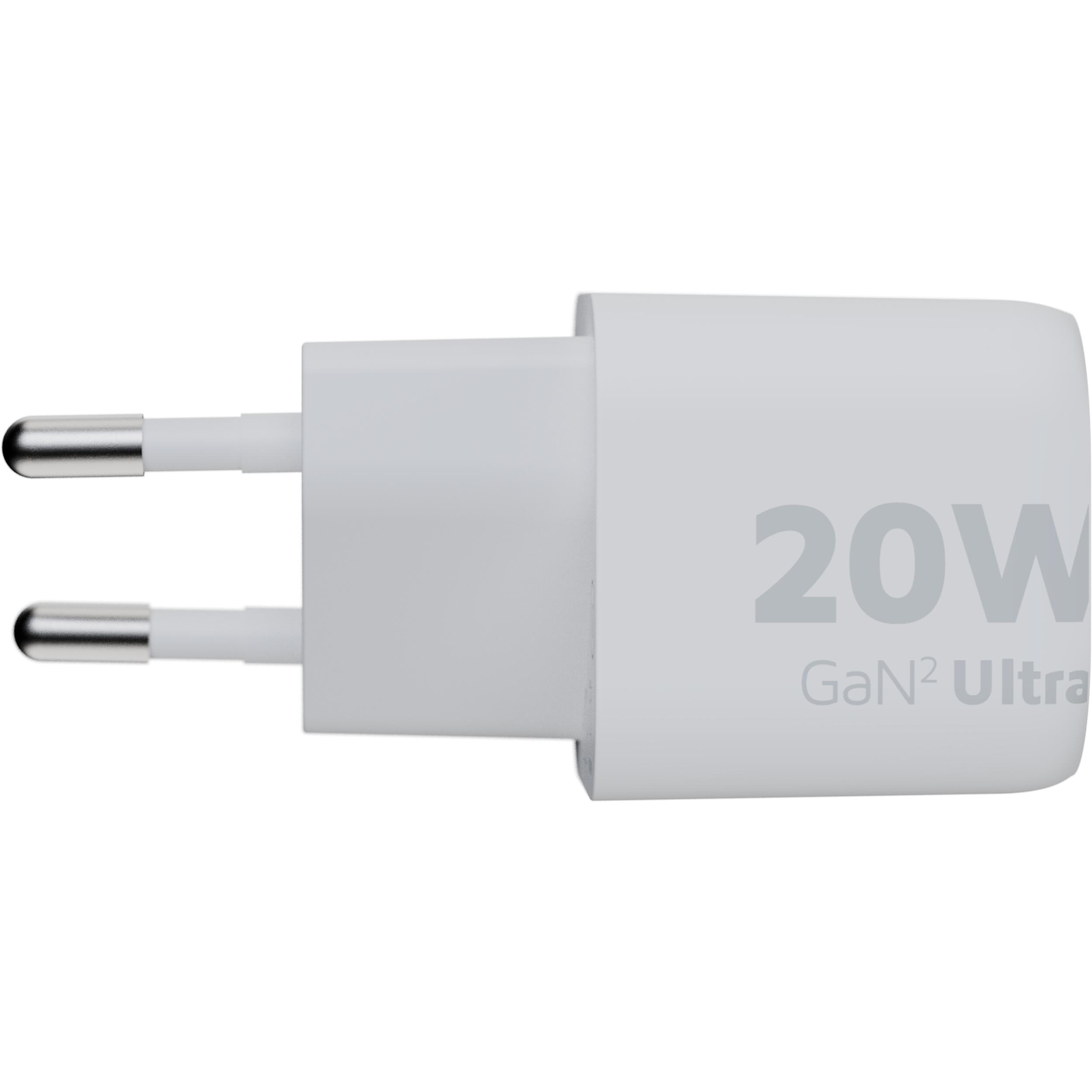 Xtorm 20W GAN2 Ultra Oplader - Snelladen met USB-C & USB-A - Wit 2/6