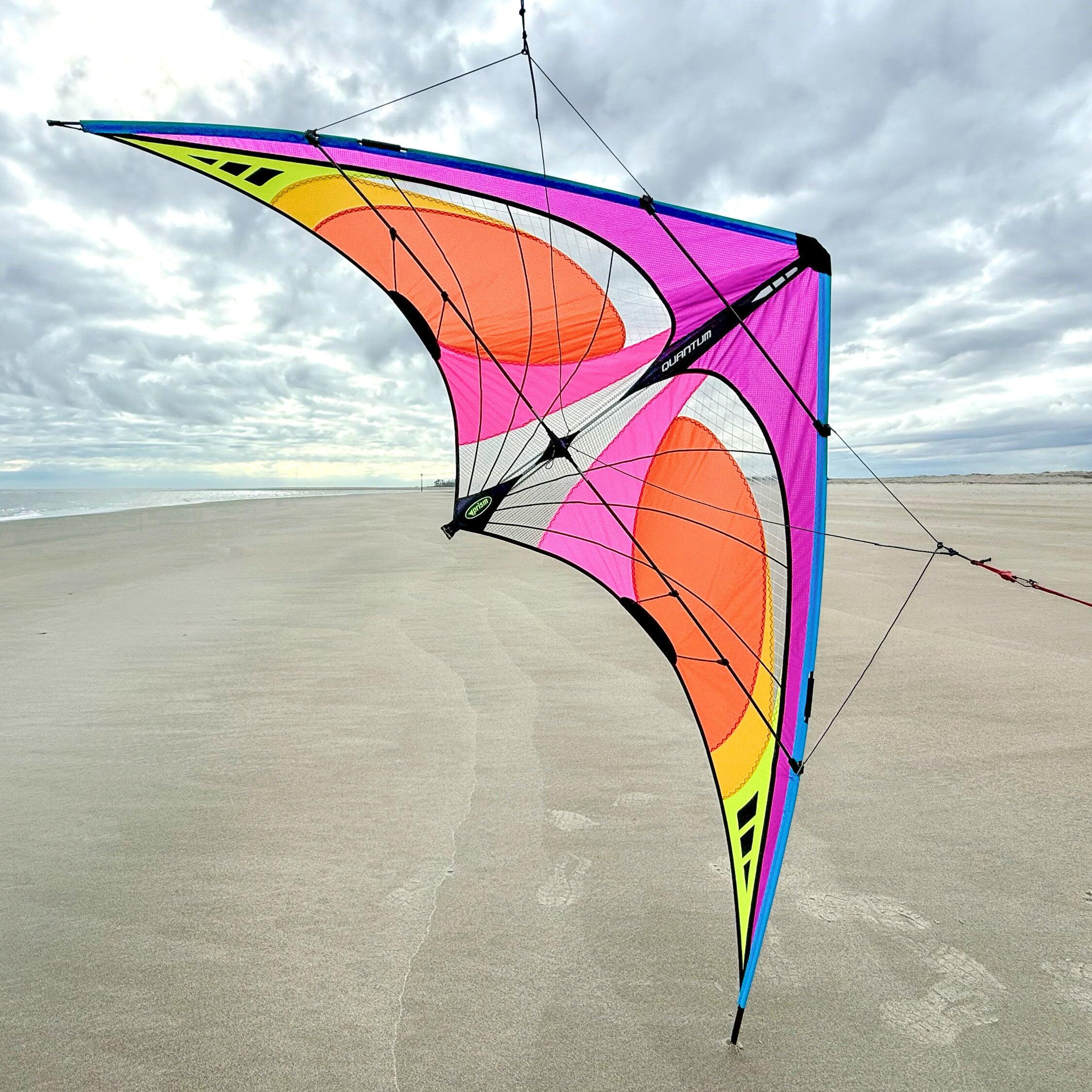 Aquilone acrobatico Prism Quantum 2.0 Sunset QUAST Viola 221 cm 3/7