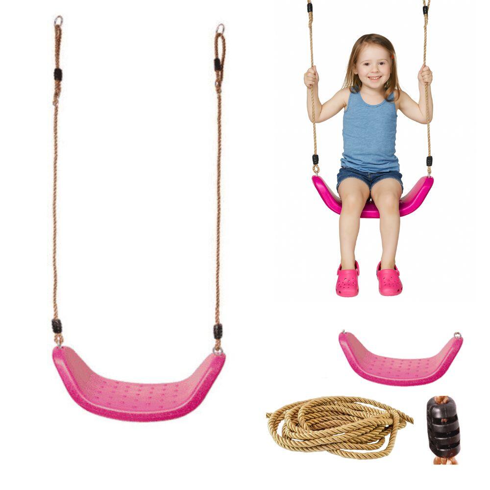 scaun din plastic - roz