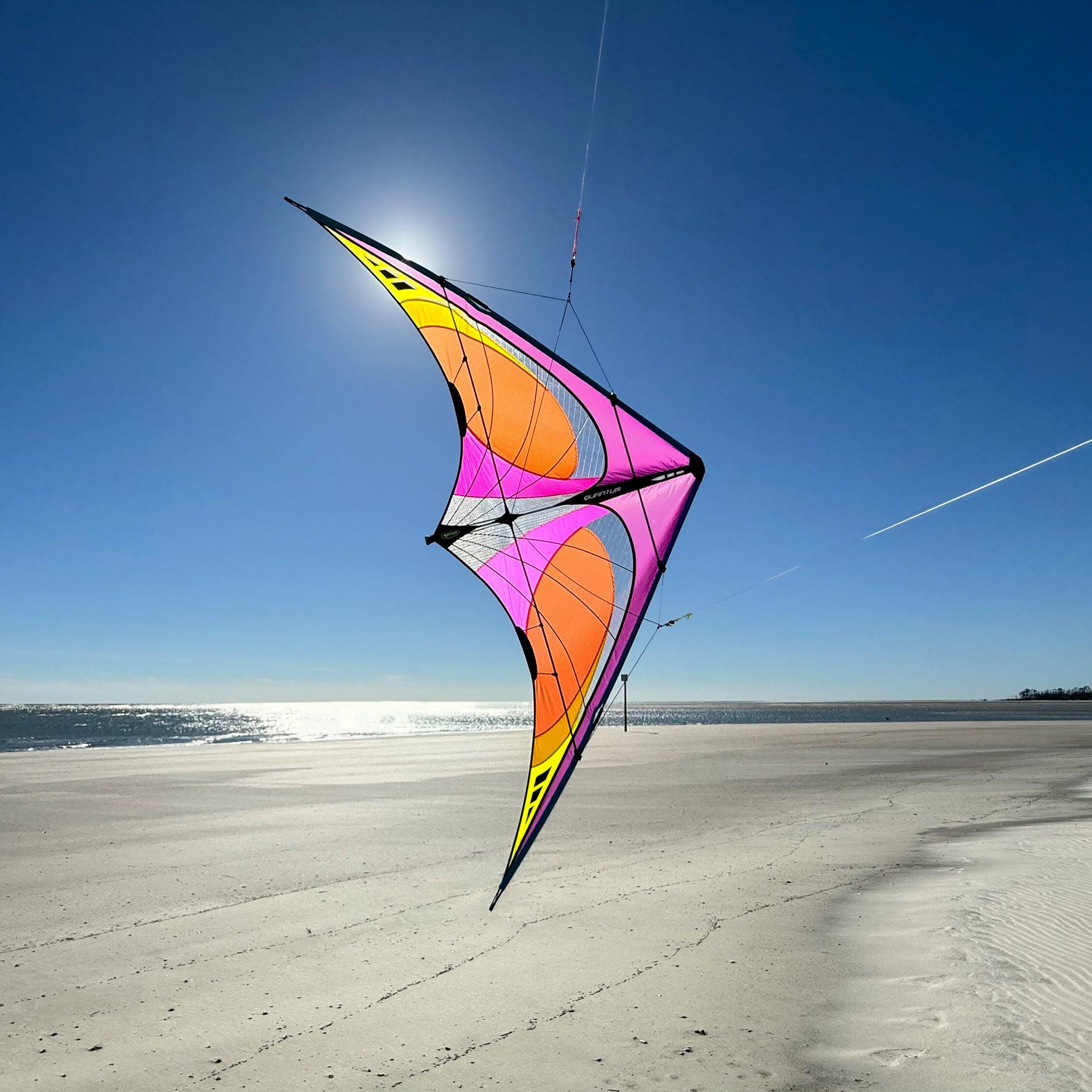 Aquilone acrobatico Prism Quantum 2.0 Sunset QUAST Viola 221 cm 7/7
