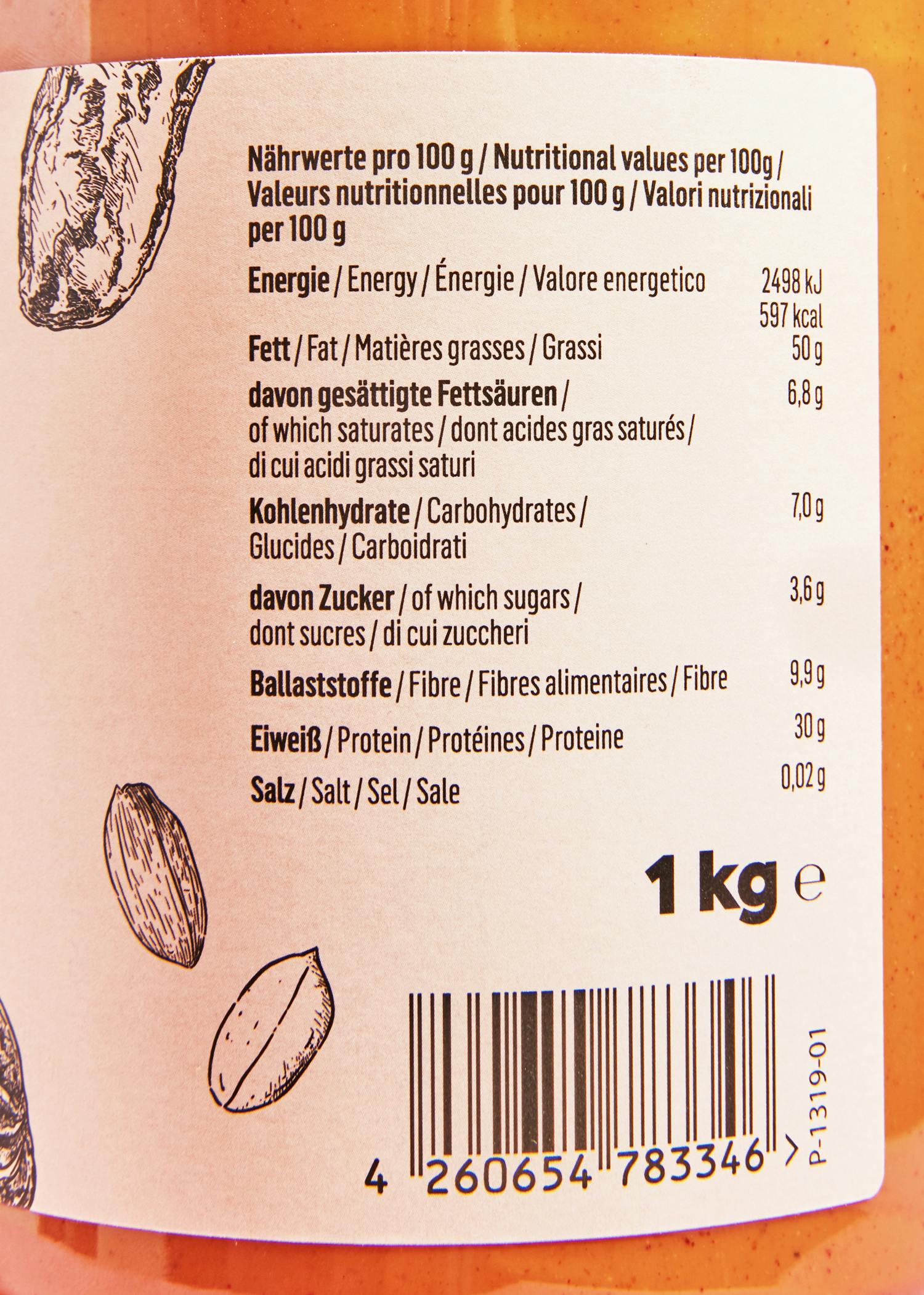 Purée de cacahuètes 6 x 1 kg 4/7