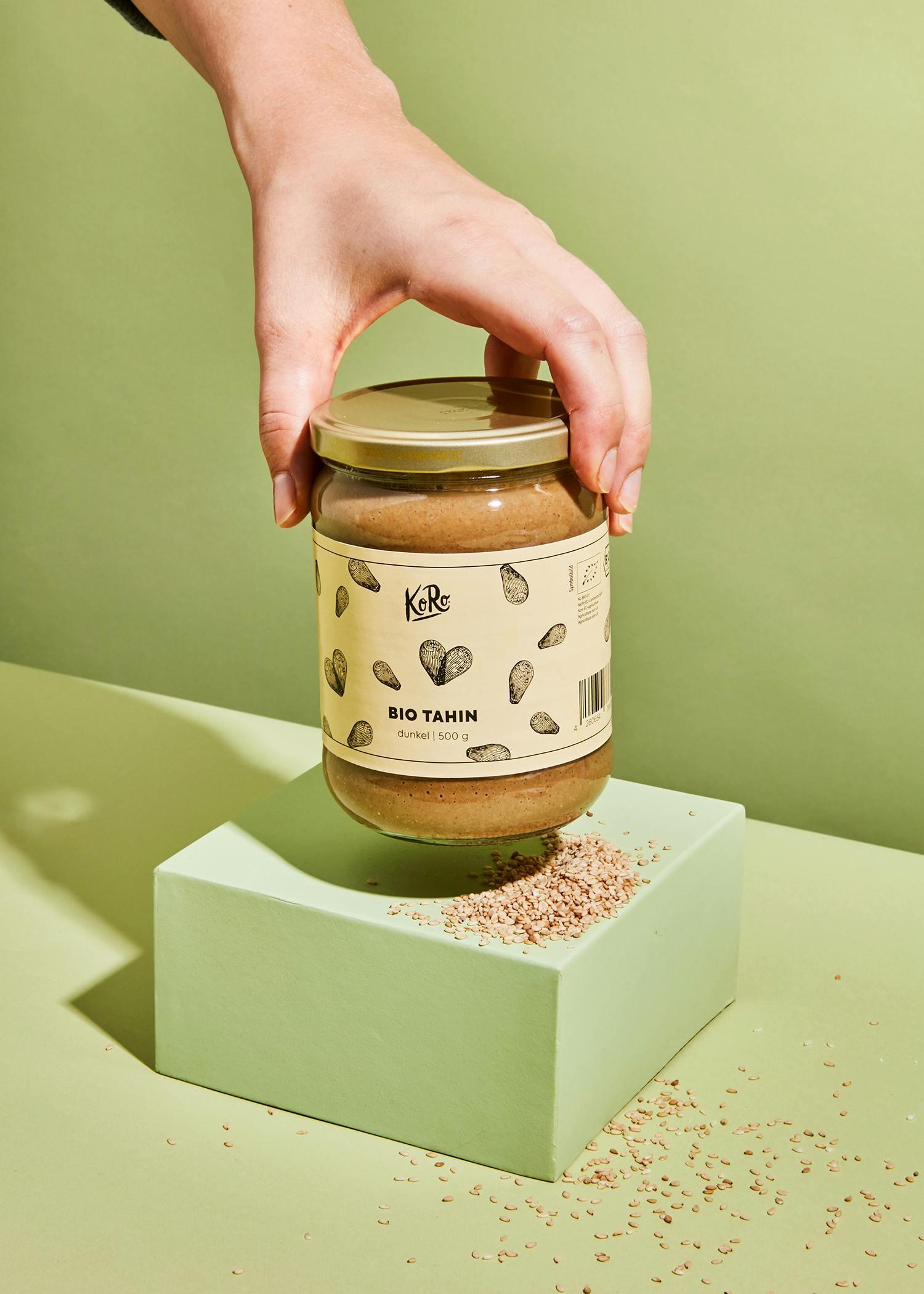 Purée de sésame complet (tahini brun) bio 500 g 7/7