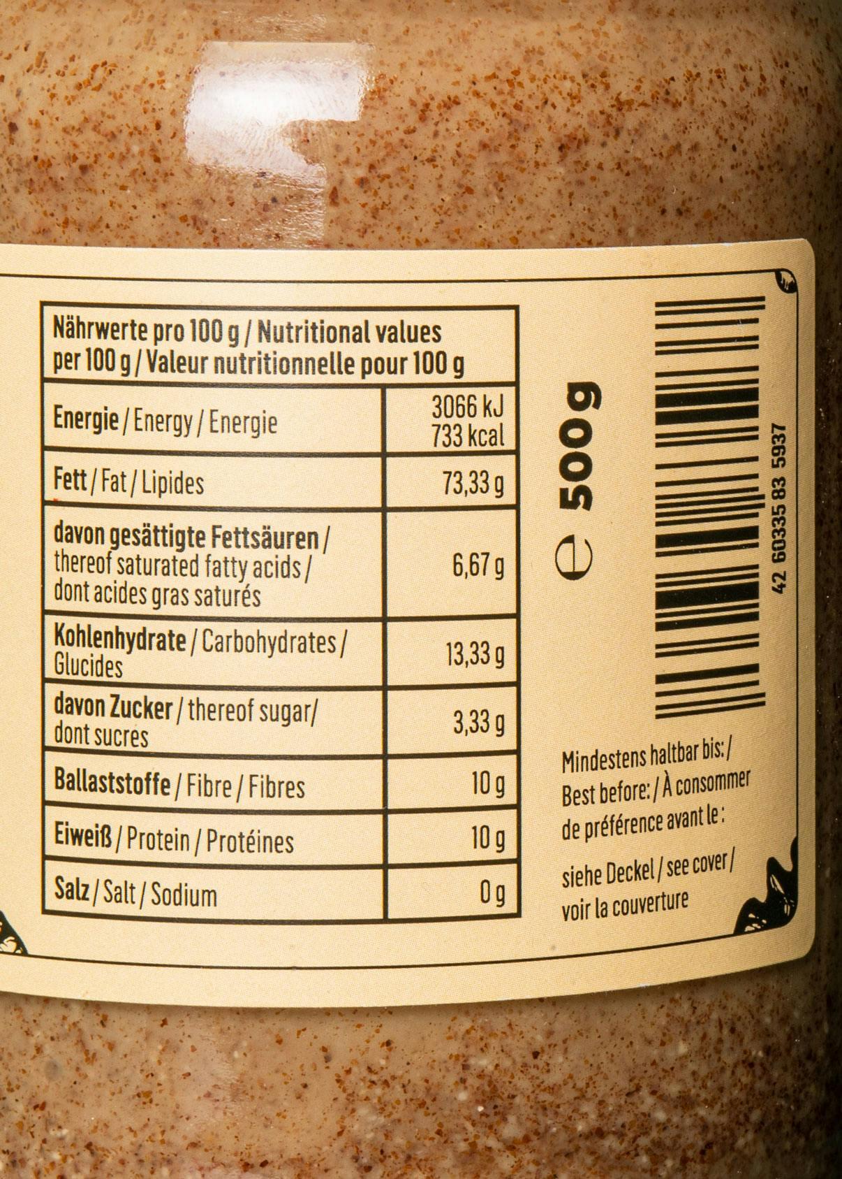 Purée de noix de pécan 500 g 5/7
