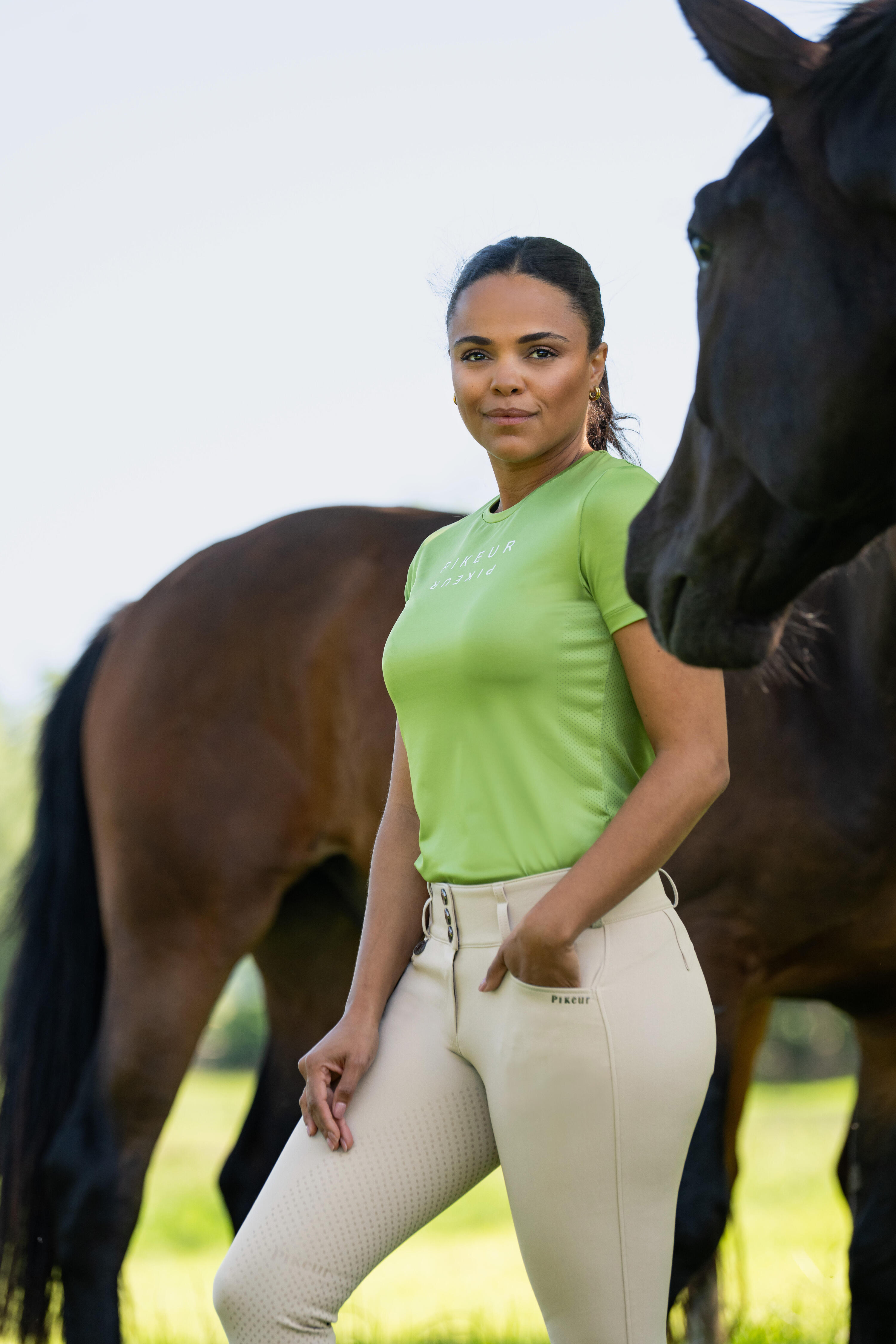 Funktionsshirt Damen leaf green 3/3