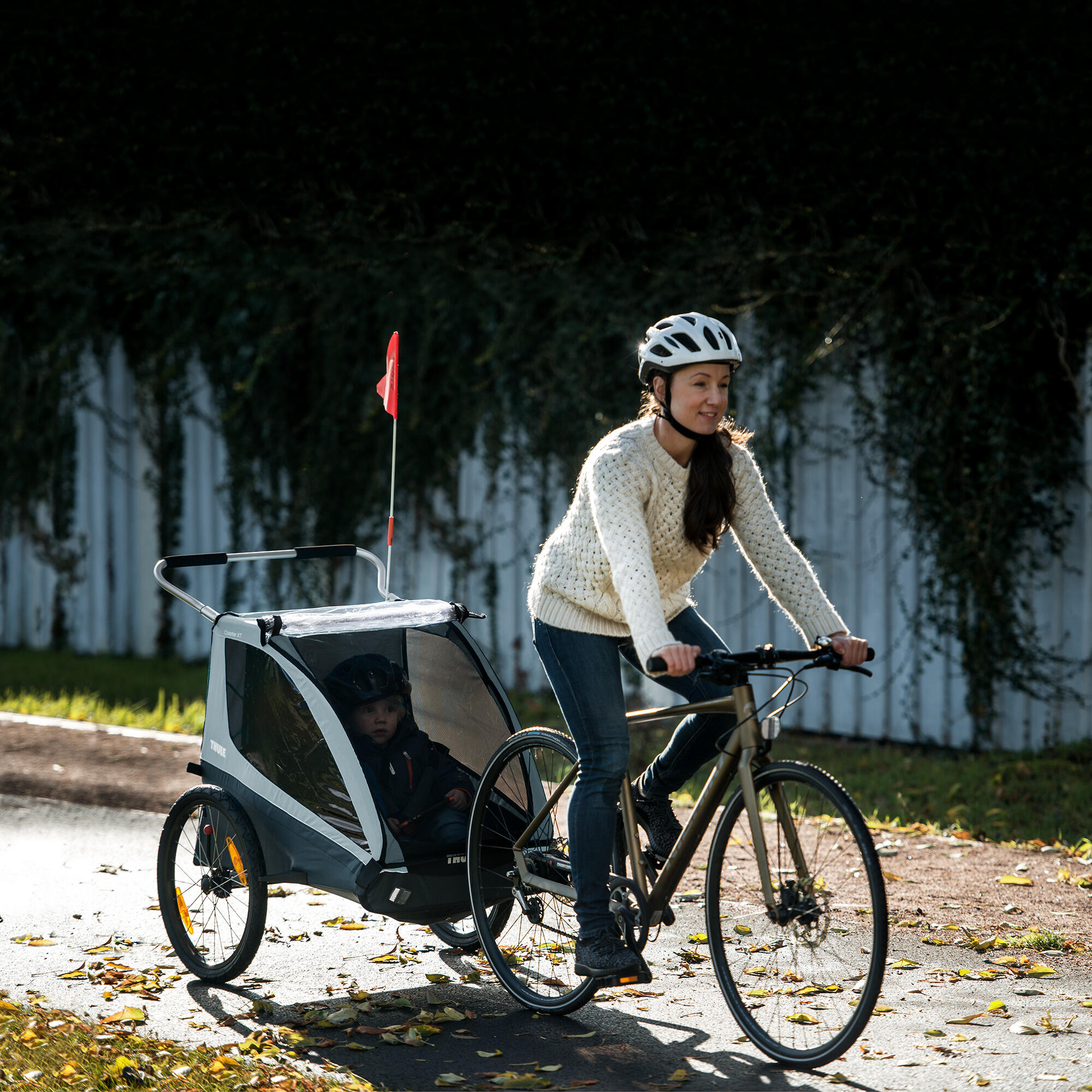 Thule Coaster XT kinderfietsaanhanger, blauw 6/6