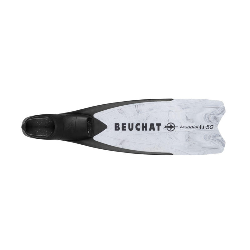 Beuchat Mundial One 50 Soft Flex – płetwy do freedivingu, snorkelingu 2/5