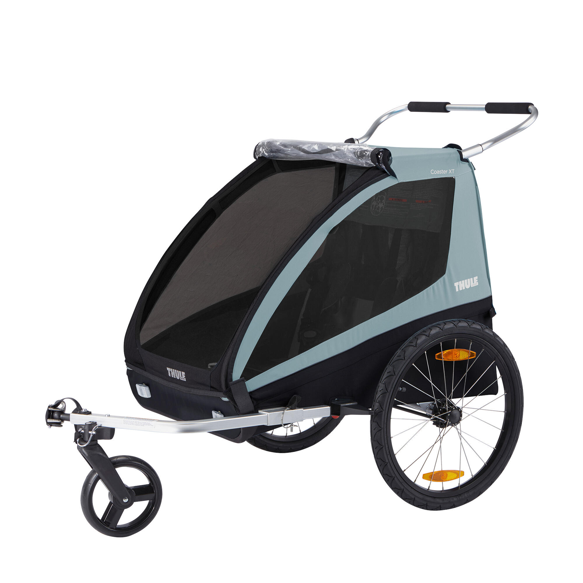Thule Coaster XT kinderfietsaanhanger, blauw 3/6