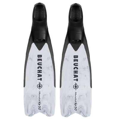 Beuchat Mundial One 50 Soft Flex – płetwy do freedivingu snorkelingu