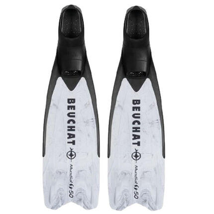 Beuchat Mundial One 50 Soft Flex – płetwy do freedivingu, snorkelingu