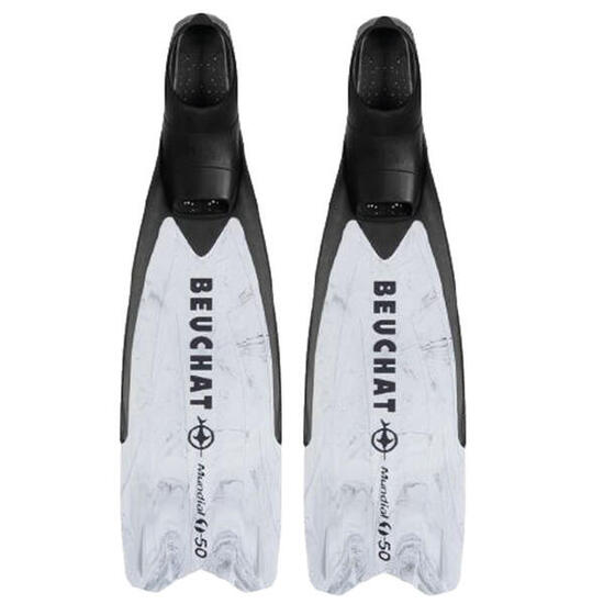 Beuchat Mundial One 50 Soft Flex – płetwy do freedivingu snorkelingu
