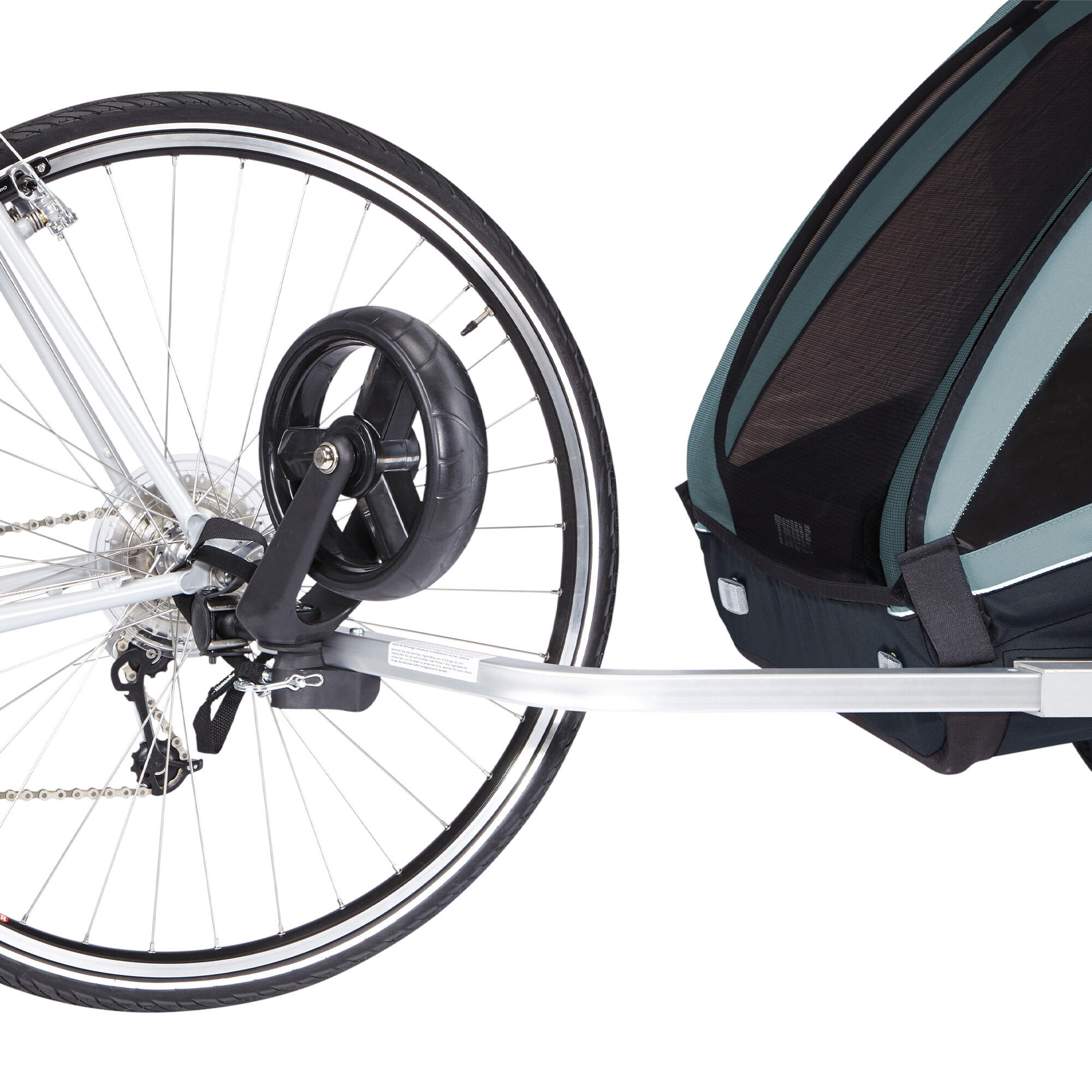 Thule Coaster XT kinderfietsaanhanger, blauw 2/6