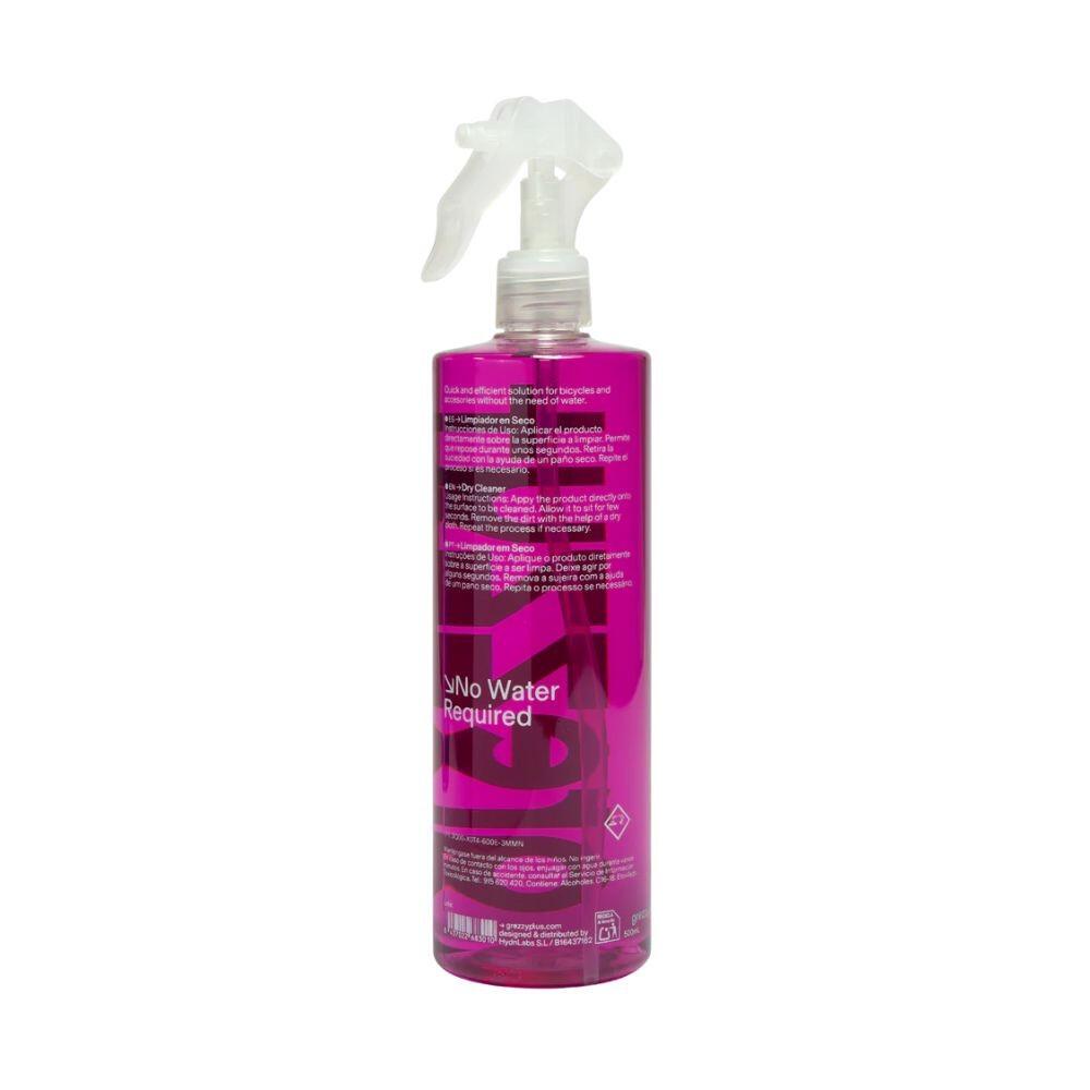 Produto de limpeza a seco sem água 500ml ciclismo Grezzy+ 2/3