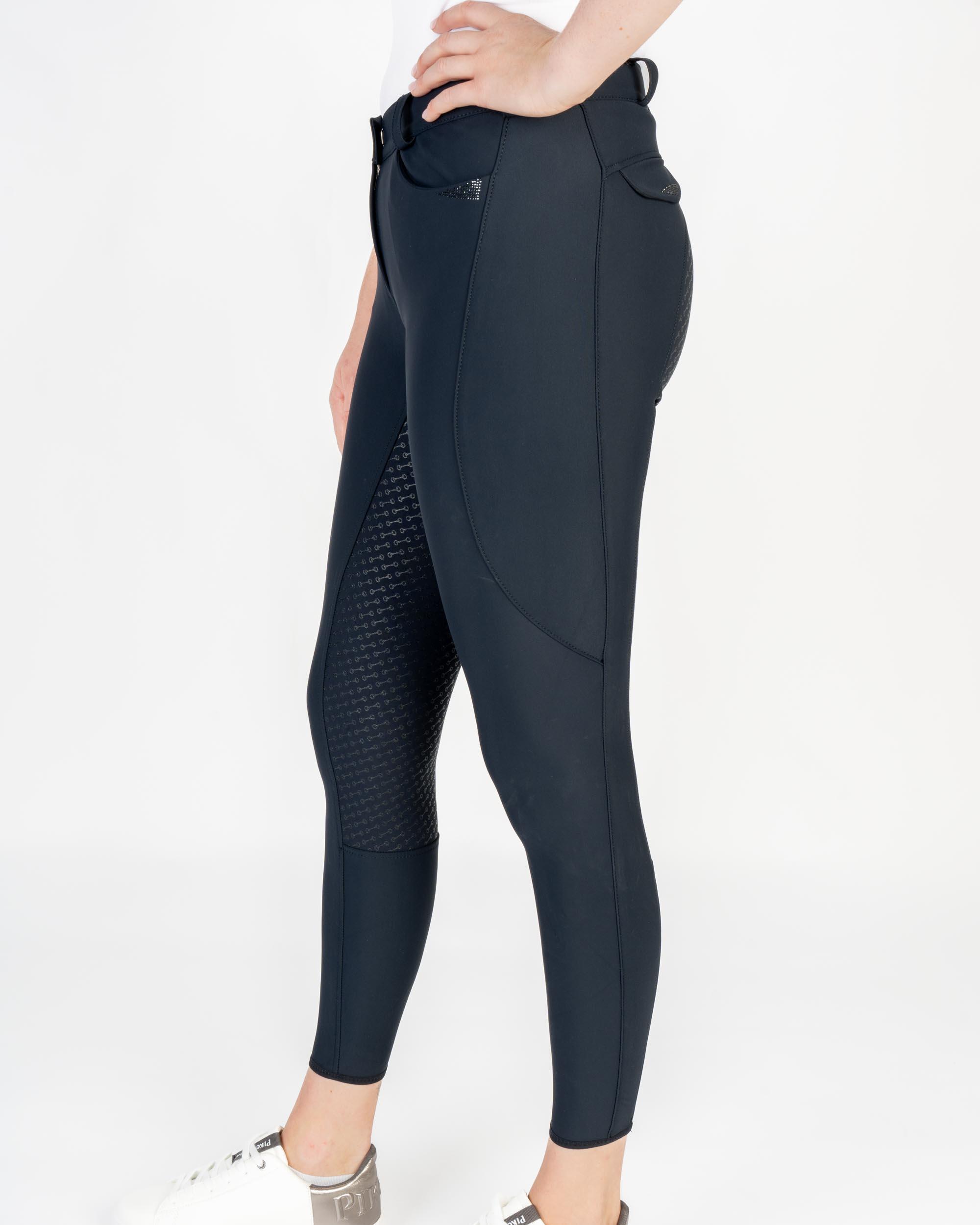 Reithose Damen Laure mit Vollgrip nightblue 6/6